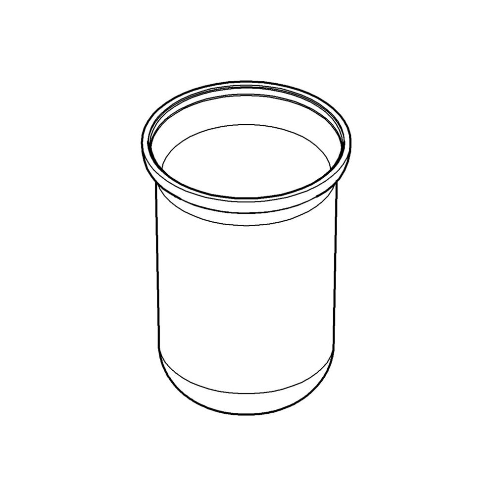 Grohe Ersatzglas für Toilettenbürstengarnitur, 40205000... GROHE-40205000  (Abb. 2)