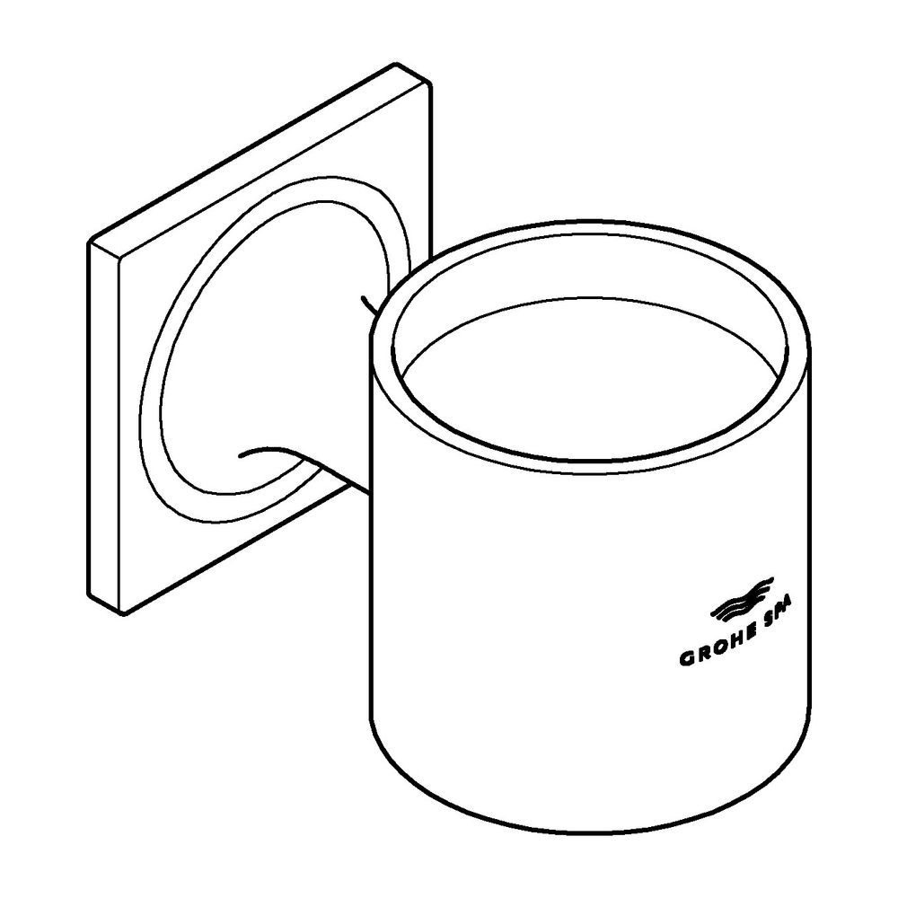 Grohe Allure Halter Warm Sunset für Glas oder Seifenspender... GROHE-40278DA1 4005176531590 (Abb. 2)