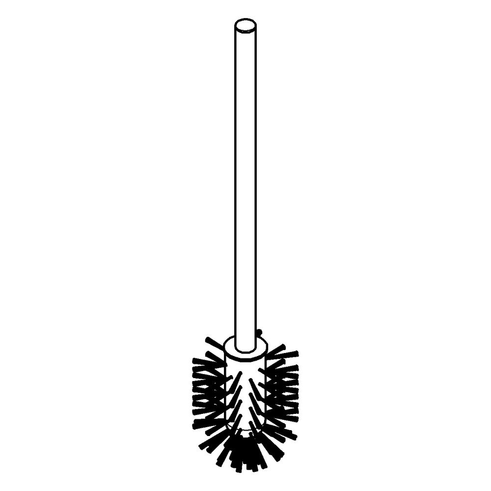 Grohe Ersatzbürste für Essentials Toilettenbürstengarnitur, Nickel gebürstet, 40392EN0... GROHE-40392EN0 4005176520648 (Abb. 2)