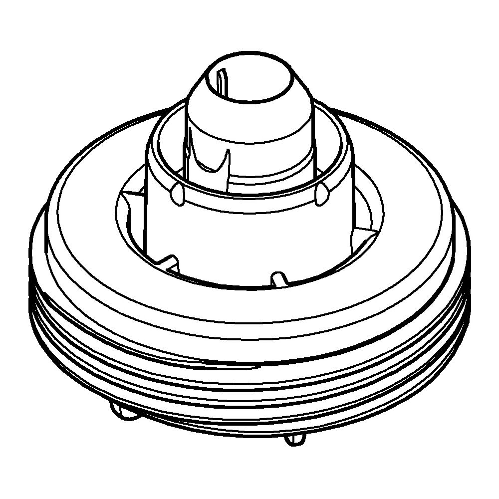 Grohe Adapter Blue für Reinigungskartusche, 40694000... GROHE-40694000 4005176985300 (Abb. 3)