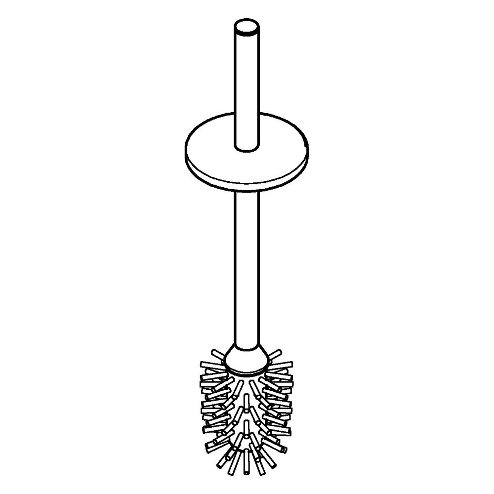 Grohe WC-Ersatzbürste für Essentials WC-Bürste Metall, Cool Sunrise, 40743GL0... GROHE-40743GL0 4067393039457 (Abb. 2)