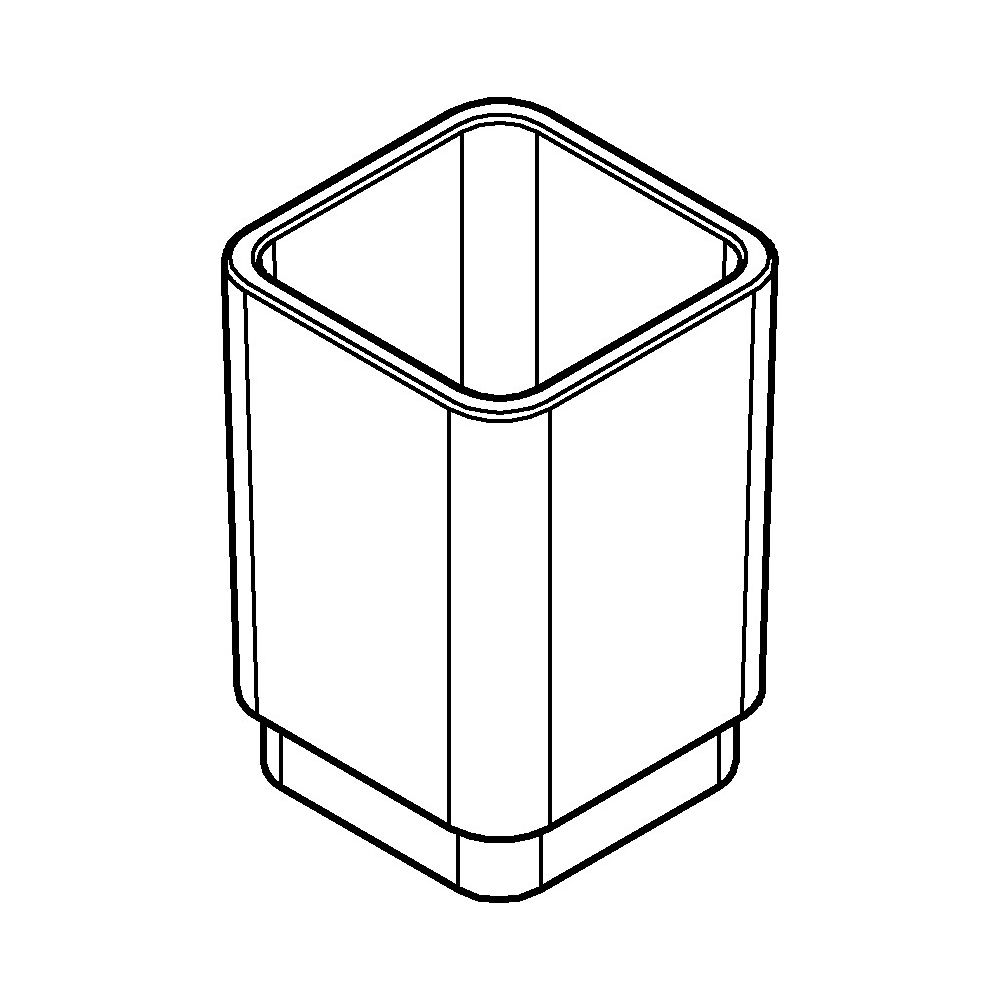 Grohe Selection Cube Kristallglas 40783000... GROHE-40783000 4005176347894 (Abb. 2)