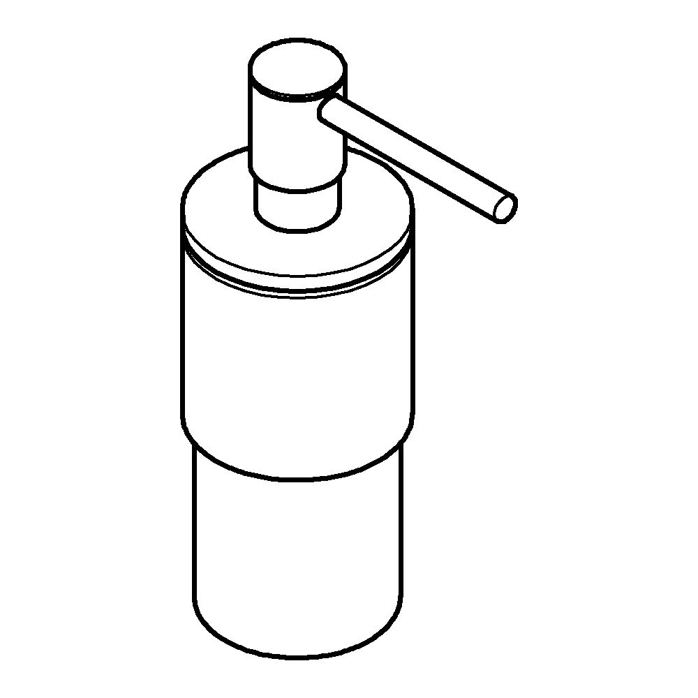 Grohe Allure/Atrio Seifenspender, Satin Graphite, 40886MG0... GROHE-40886MG0 4005176944727 (Abb. 2)