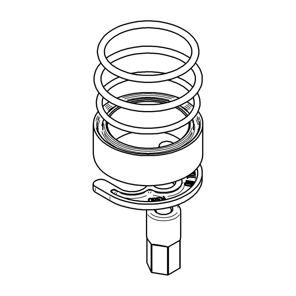 Grohe Befestigungssatz 44054700 für Eichelberg Einhandmischer Niederdruck... GROHE-44054700 4037876019450 (Abb. 2)