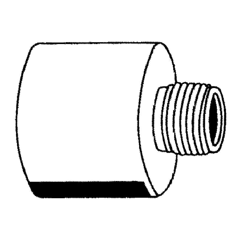 Grohe Verlängerung, 1/2", 30mm für Florida 25 634, Linksgewinde, Chrom, 45238000... GROHE-45238000  (Abb. 2)
