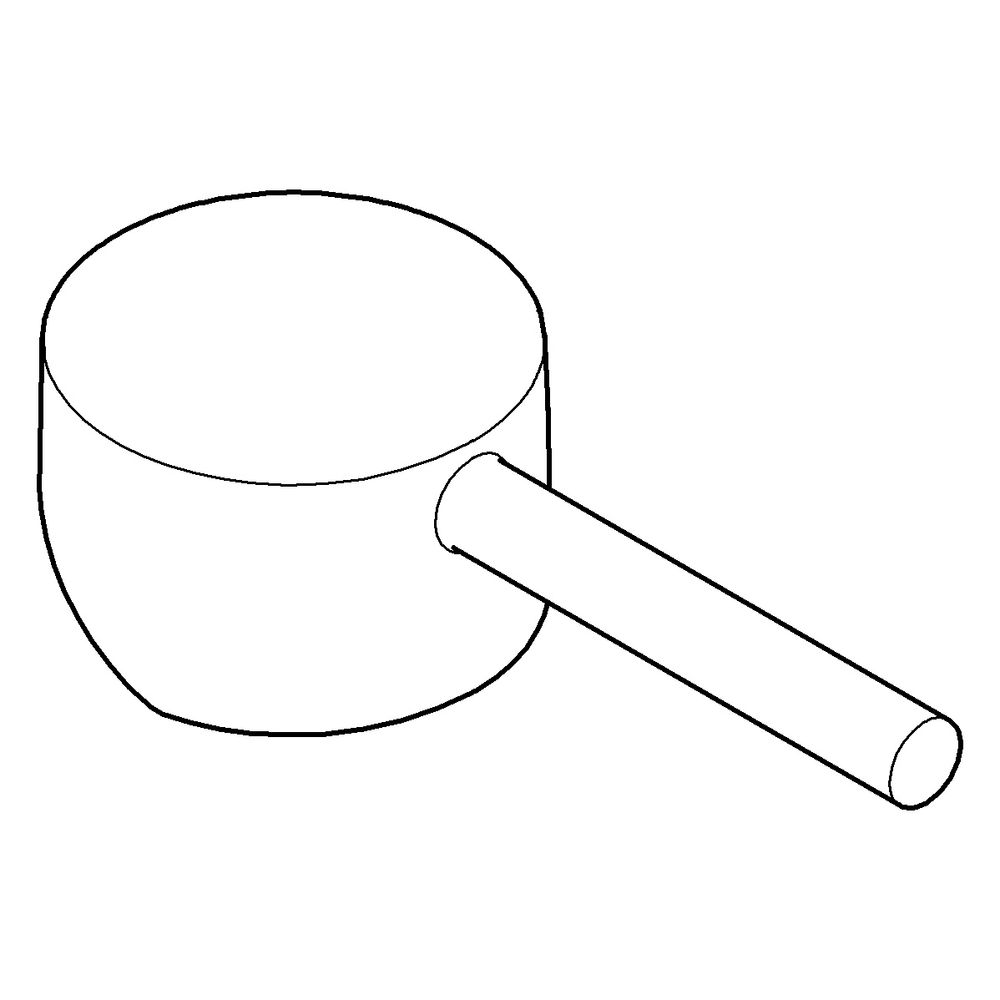 Grohe Hebel für Minta Einhand-Spültischbatterie, Cool Sunrise gebürstet, 46015GN0... GROHE-46015GN0 4067393019213 (Abb. 2)