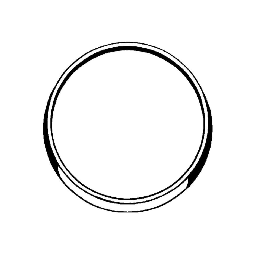 Grohe Distanzring D 180x22mm für zu flachen Einbau, Weiß, 46035L00... GROHE-46035L00  (Abb. 2)