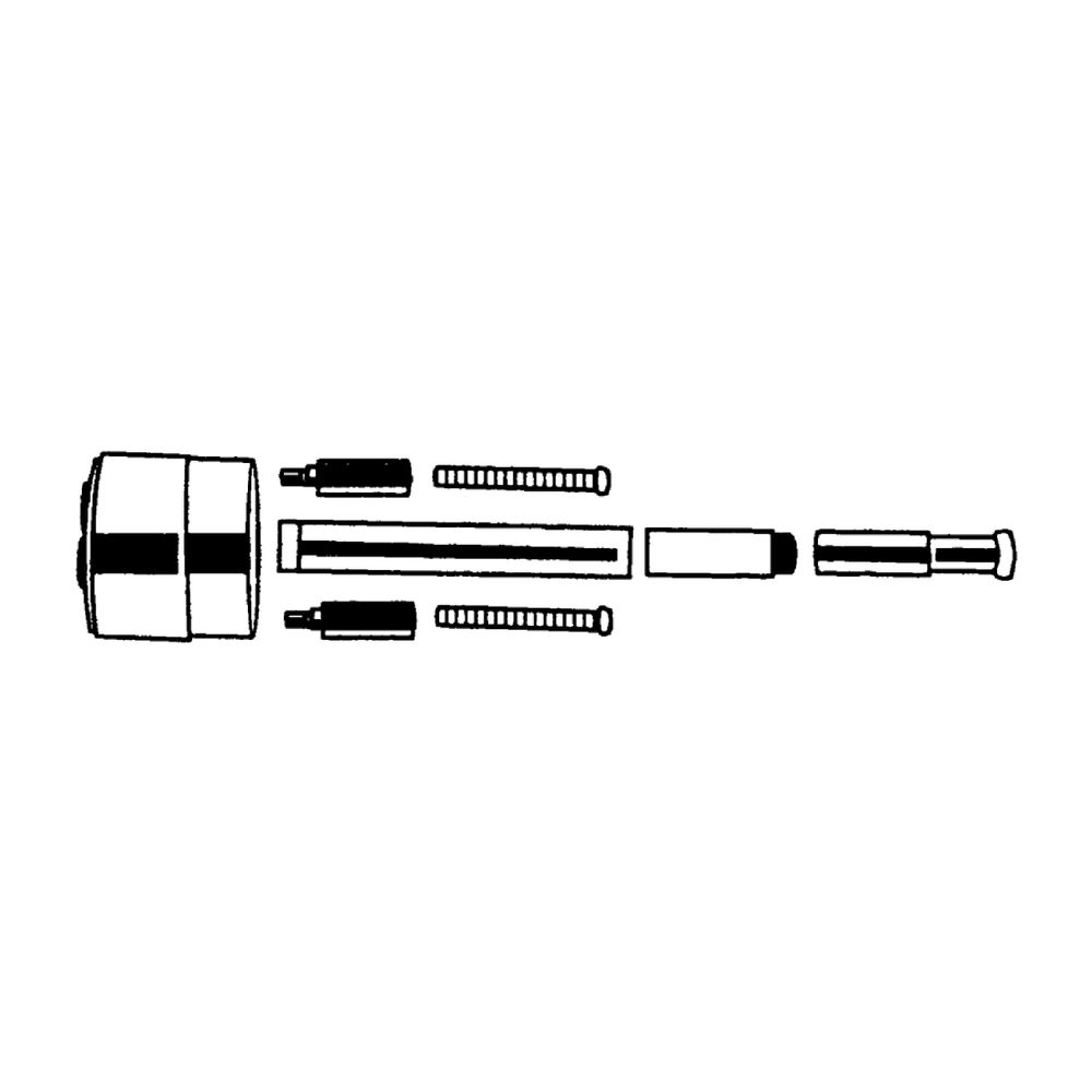 Grohe Verlängerungsset für Unterputz-Einbaukörper, 25mm, Chrom, 46112000... GROHE-46112000 4005176009068 (Abb. 2)