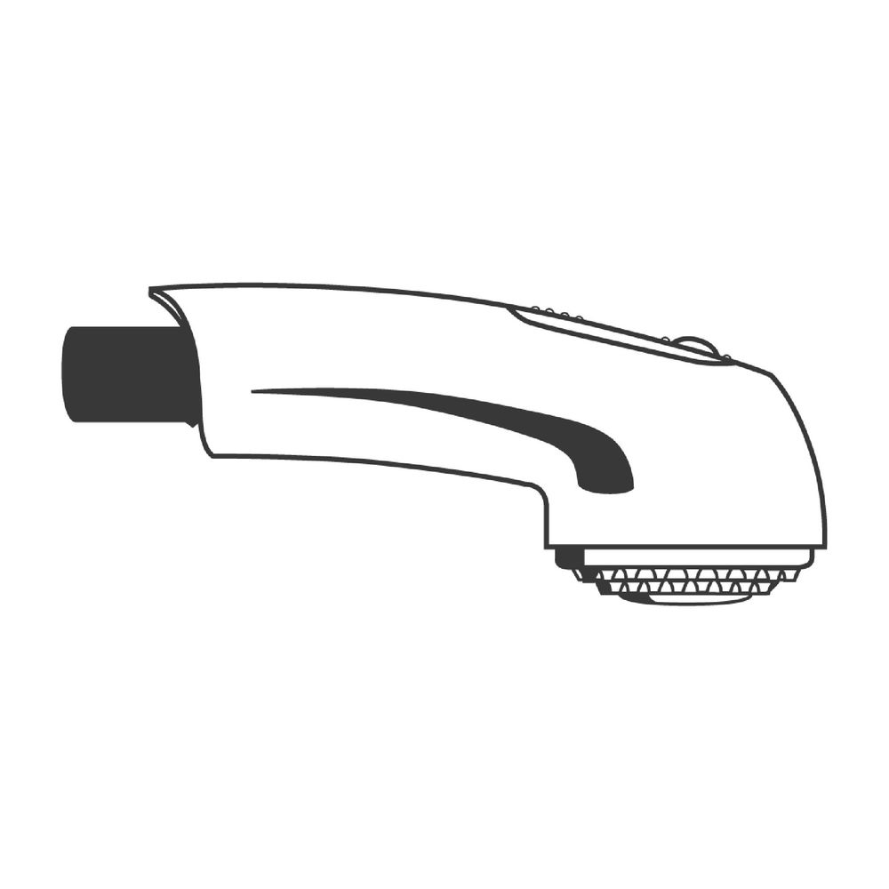 Grohe Spülbrause, Mousseur/Brausestrahl, Chrom/Nachtblau, 46312IF0... GROHE-46312IF0 4005176181450 (Abb. 2)