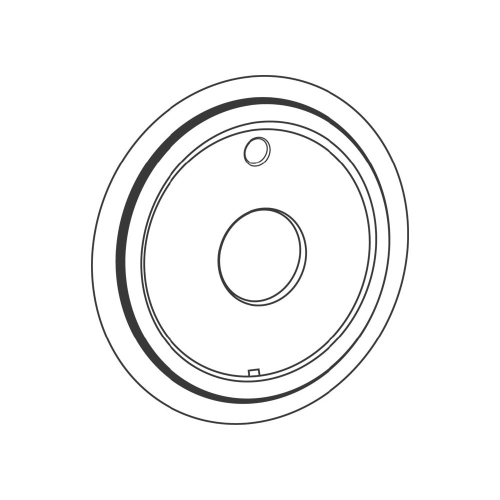 Grohe Rosette, D 180mm für Eurowing Fertigmontageset Wanne, Weiß, 46365L00... GROHE-46365L00  (Abb. 2)