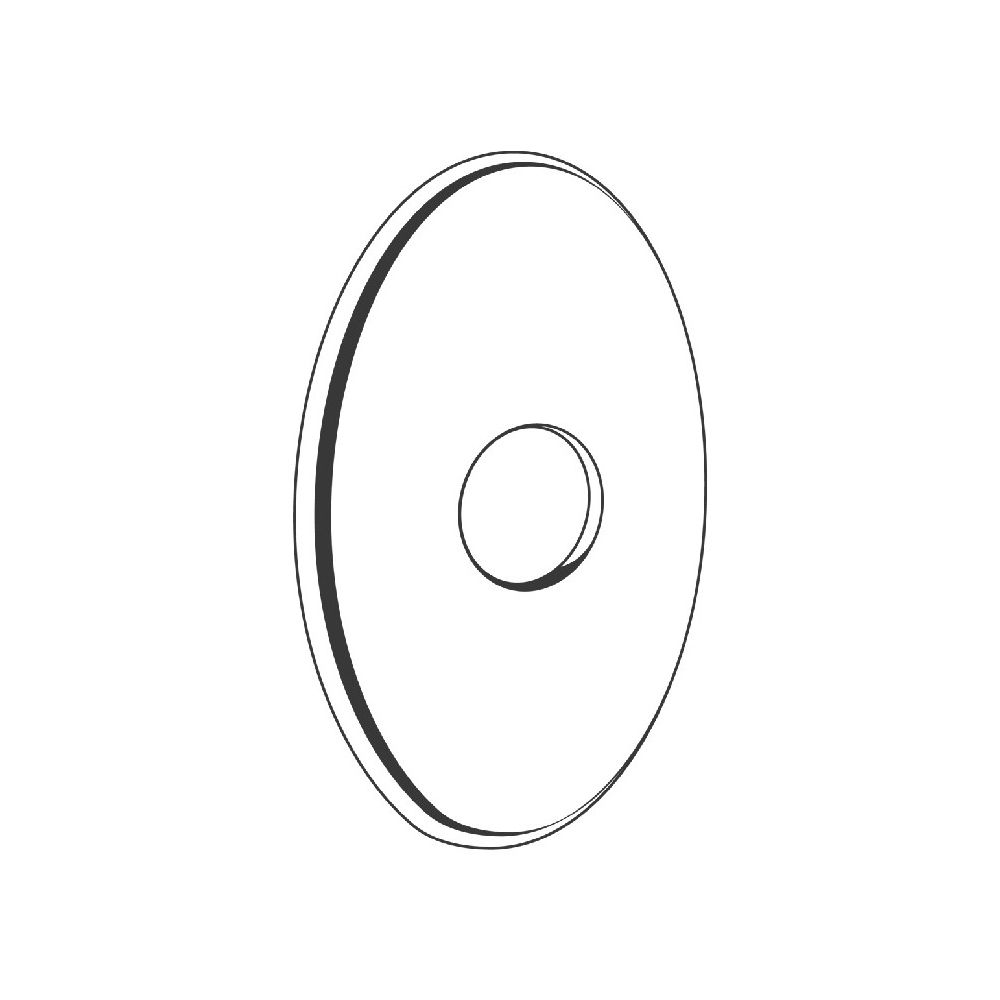 Grohe Rosette für Taron EHM Fertigmontageset Brause, 230x154mm, Chrom, 46392000... GROHE-46392000 4005176169540 (Abb. 2)