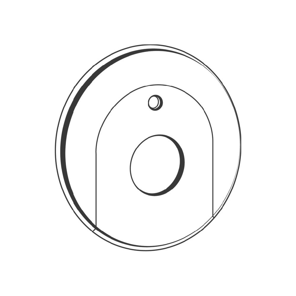 Grohe Rosette für Europlus Fertigmontageset Wanne, Alpinweiß, 46420L00... GROHE-46420L00  (Abb. 2)
