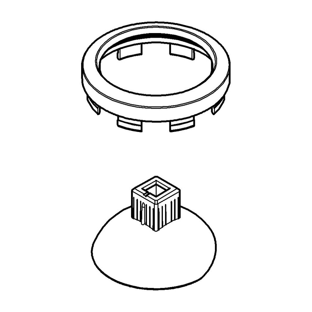 Grohe Kappe chrom 46663000 4005176870514... GROHE-46663000 4005176870514 (Abb. 2)