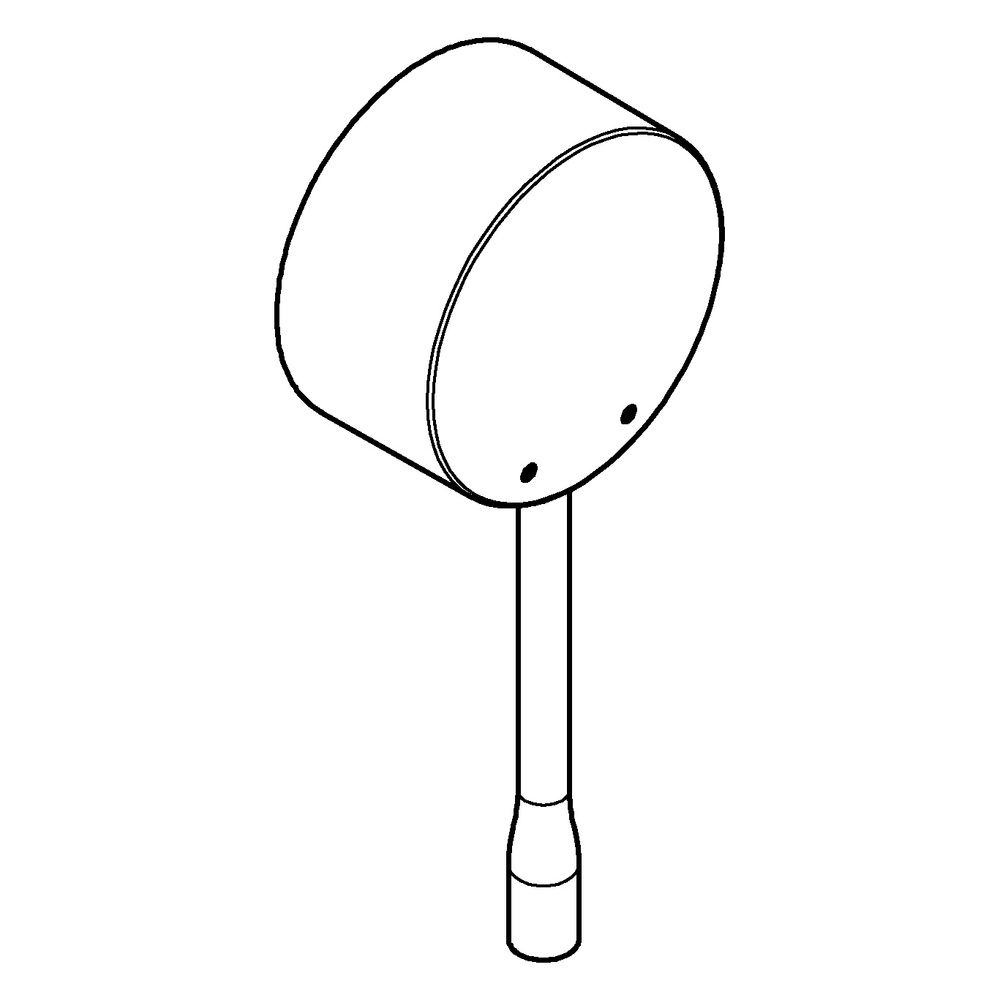 Grohe Hebel für Essence Einhand-Brause- und Wannenbatterie, Fertigmontageset für 46mm K... GROHE-46915KF0 4005176790492 (Abb. 2)