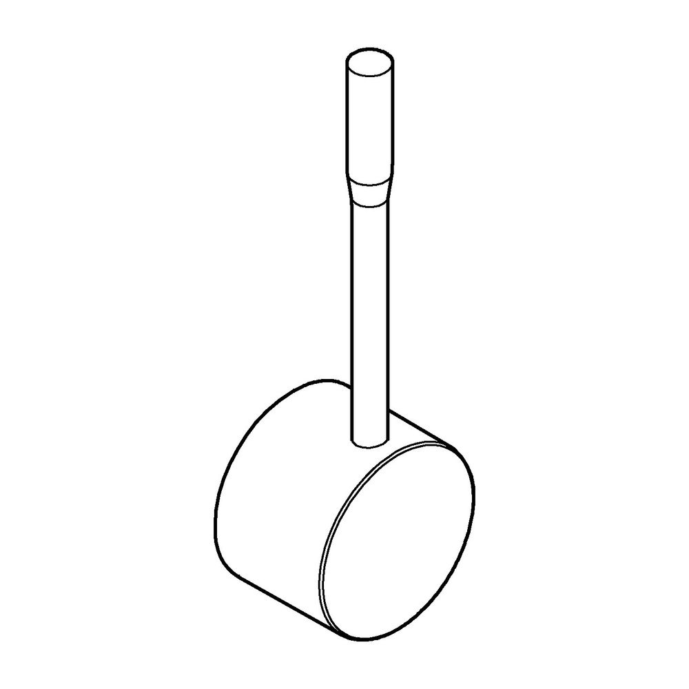 Grohe Hebel Nickel gebürstet für 28mm Kartusche, Essence Spültischbatterie... GROHE-46927EN0 4005176515248 (Abb. 2)