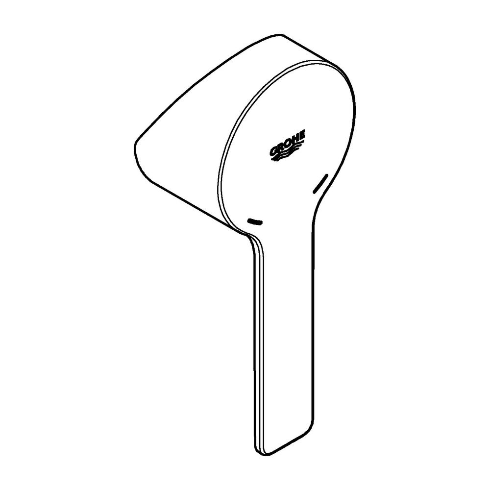 Grohe Hebel Metall für 46mm Kartusche, Lineare Einhand-Brause-/ Wannenbatterie, Fertigm... GROHE-46988AL0 4005176619083 (Abb. 2)