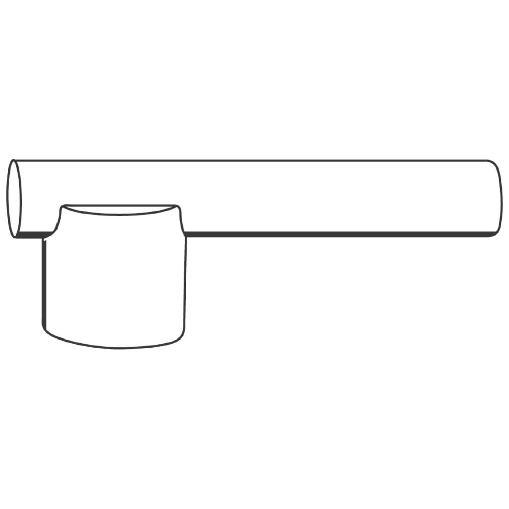 Grohe Griff für Atrio Jota Thermostat-Batterien, Nickel poliert, 47324BE0... GROHE-47324BE0  (Abb. 2)