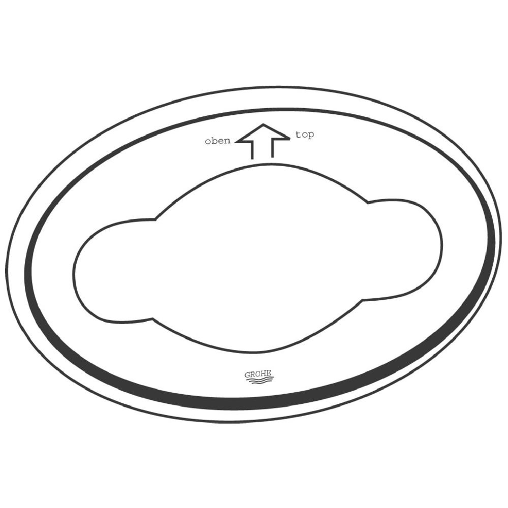 Grohe Distanzring für Sinfonia/Grohmix, Gold, 47347G00... GROHE-47347G00  (Abb. 2)
