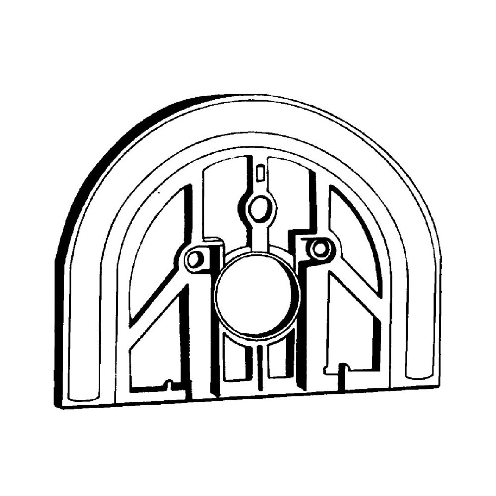 Grohe Distanzstück 12mm für zu flachen Einbau, ohne Befestigungsschr., für Chiara 19530/19531/19610,... GROHE-47462A00  (Abb. 2)