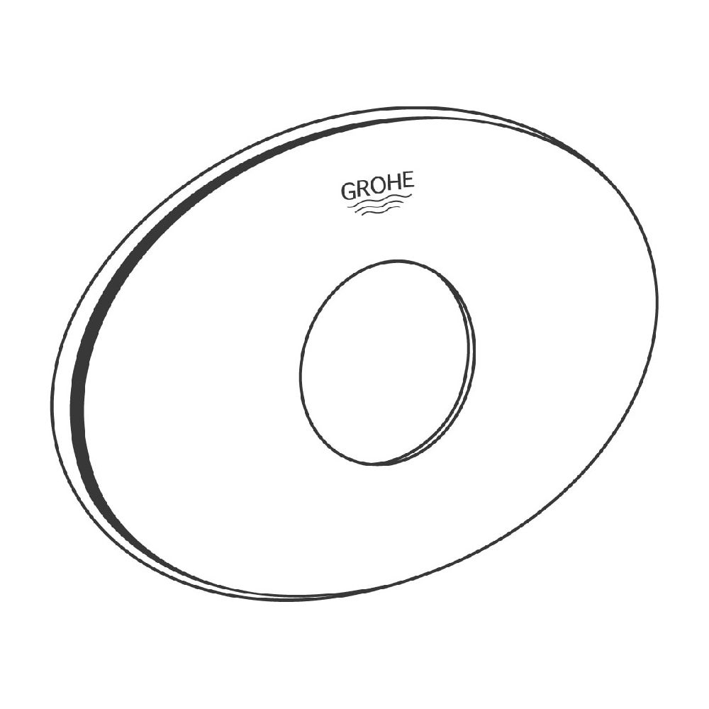 Grohe Rosette, Chrom, 47514000... GROHE-47514000  (Abb. 2)
