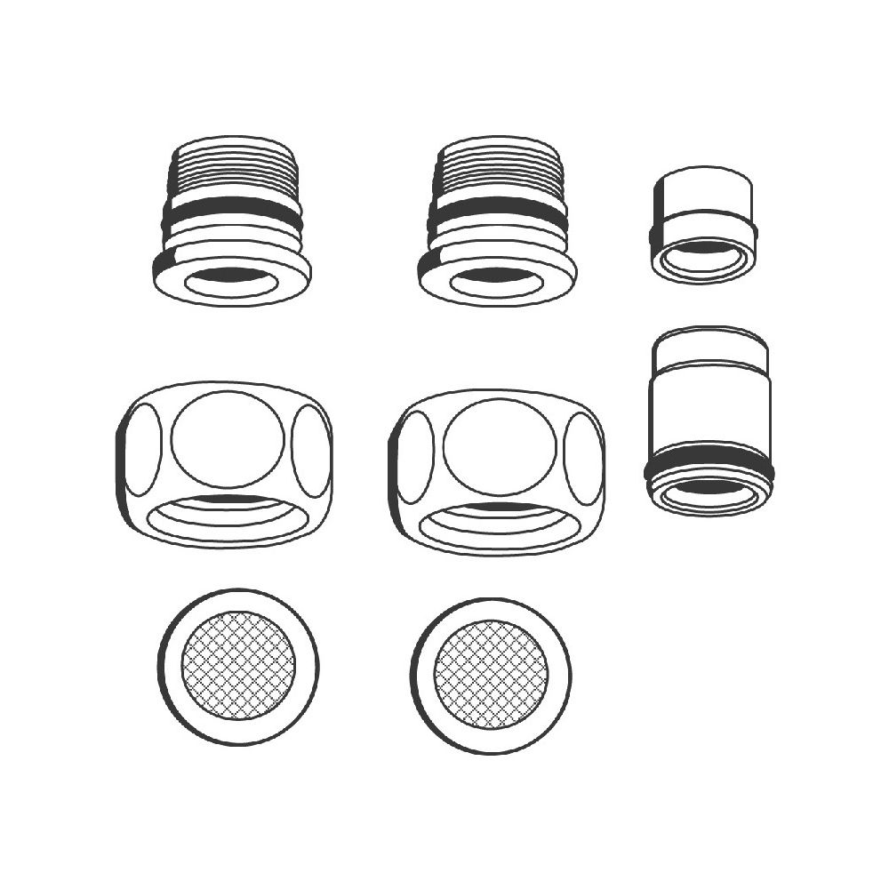 Grohe Anschlußverschraubung chrom 47643000... GROHE-47643000 4005176256530 (Abb. 2)