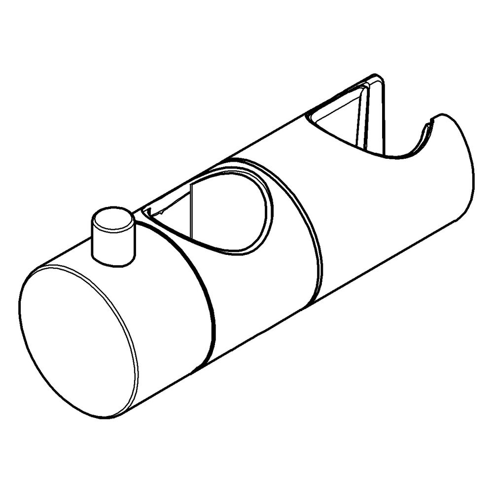 Grohe Gleitelement für Power and Soul Brausestangen, schwenkbar, Durchmesser 24,7mm, Co... GROHE-48177GN0 4067393032236 (Abb. 2)