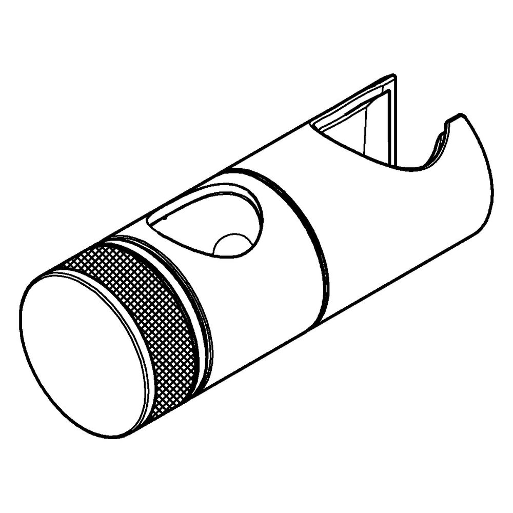 Grohe Gleitelement für Rainshower SmartActive Brausestangen, schwenkbarer Halter, 22mm,... GROHE-48424BE0 4005176783951 (Abb. 2)
