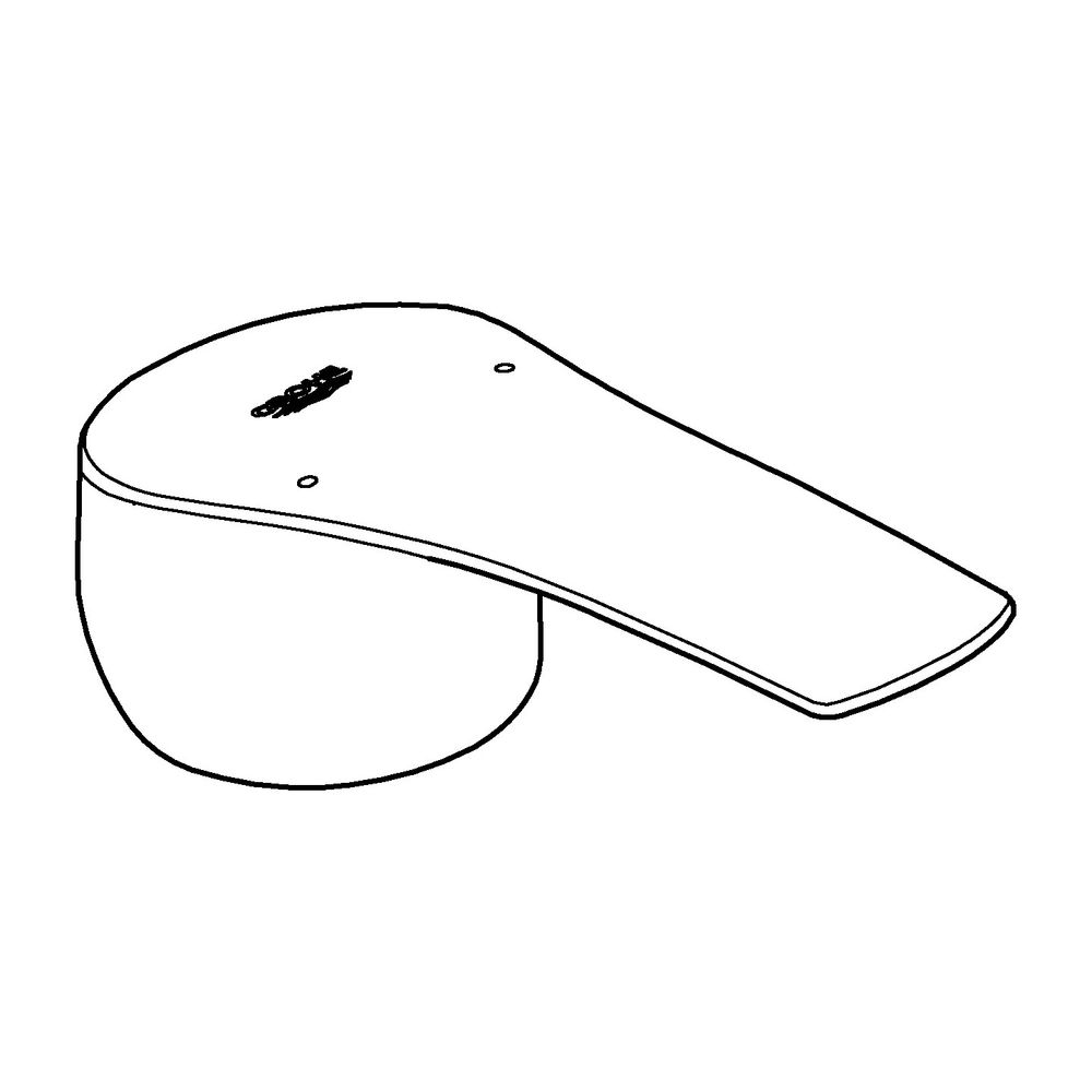Grohe Eurosmart Hebel für Einhebelmischer, Supersteel, 48530DC0... GROHE-48530DC0 4005176642760 (Abb. 2)