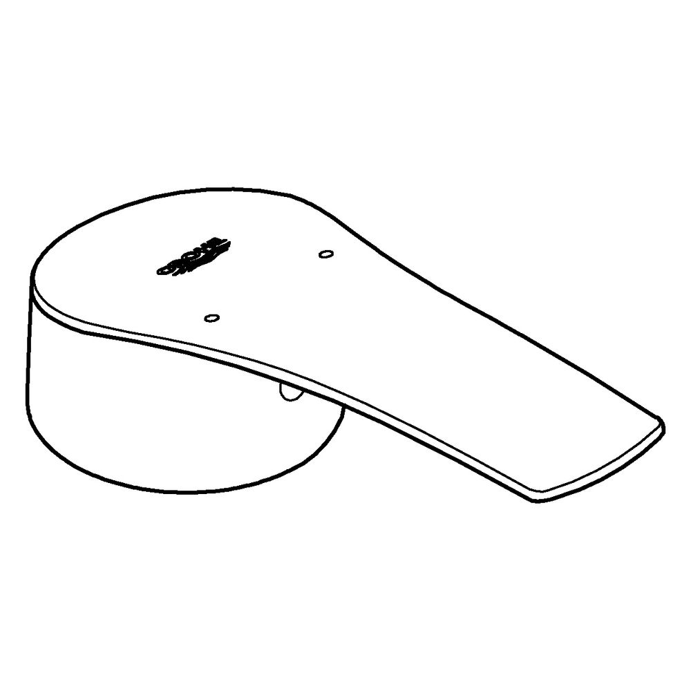 Grohe Hebel für Eurosmart Einhebelmischer, Mattschwarz, 485422430... GROHE-485422430 4067393031185 (Abb. 2)