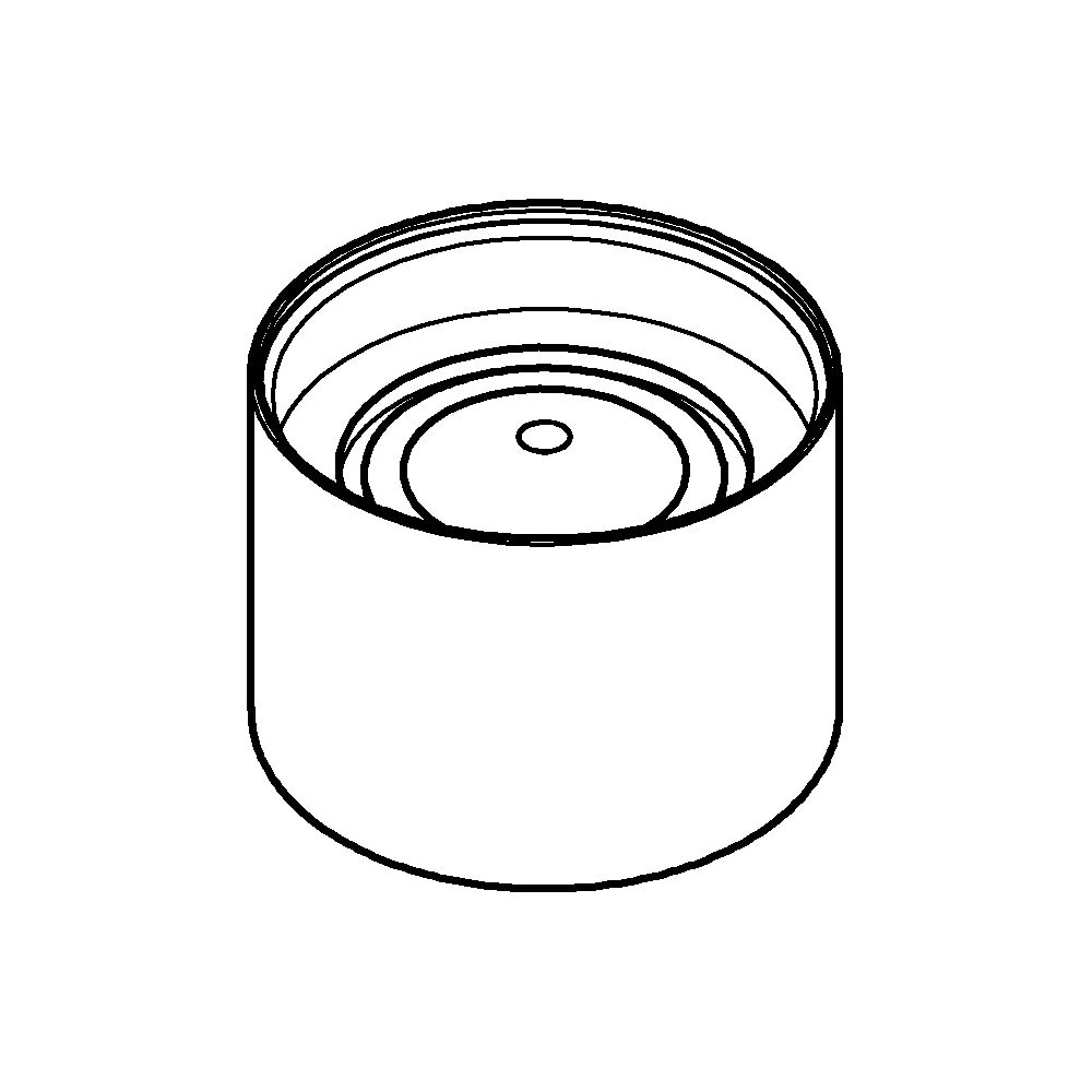 Grohe Mousseur Innengewinde M22x1 Durchflussklasse B 25l/min, Supersteel... GROHE-48557DC0 4005176713965 (Abb. 2)