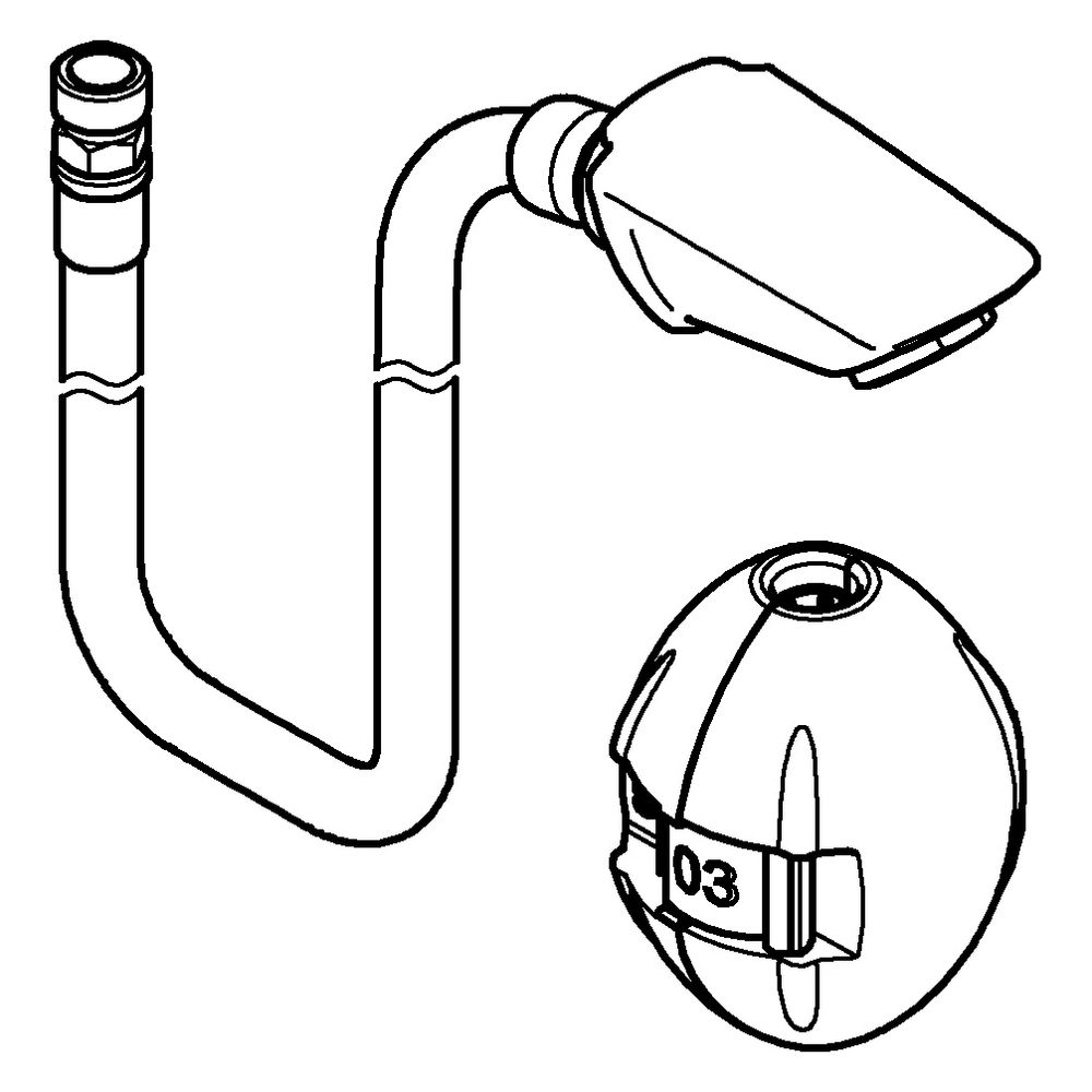 Grohe Auslaufbrause, Chrom, 48573000... GROHE-48573000 4005176719868 (Abb. 4)
