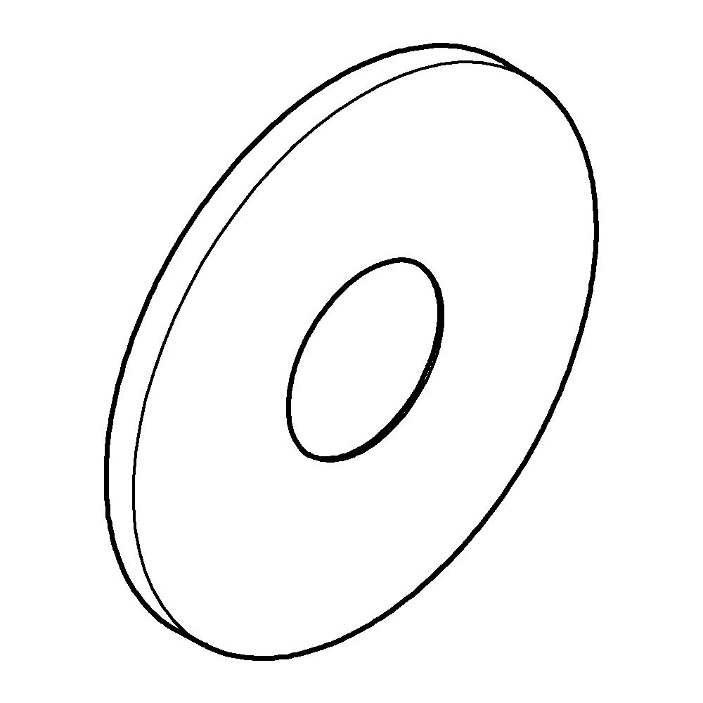 Grohe Rosette rund für Einhandmischer-Fertigmontageset, Metall, 6 Grad ausrichtbar, Har... GROHE-48615AL0 4005176773730 (Abb. 2)