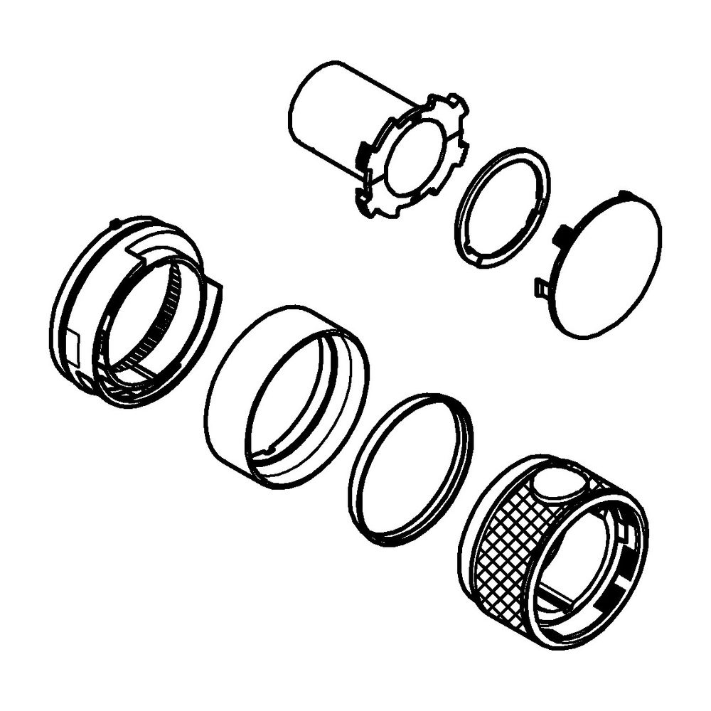 Grohe Temperaturwählgriff für Fertigmontageset Grohtherm SmartControl Thermostate, Hard... GROHE-49029AL0 4005176581045 (Abb. 3)