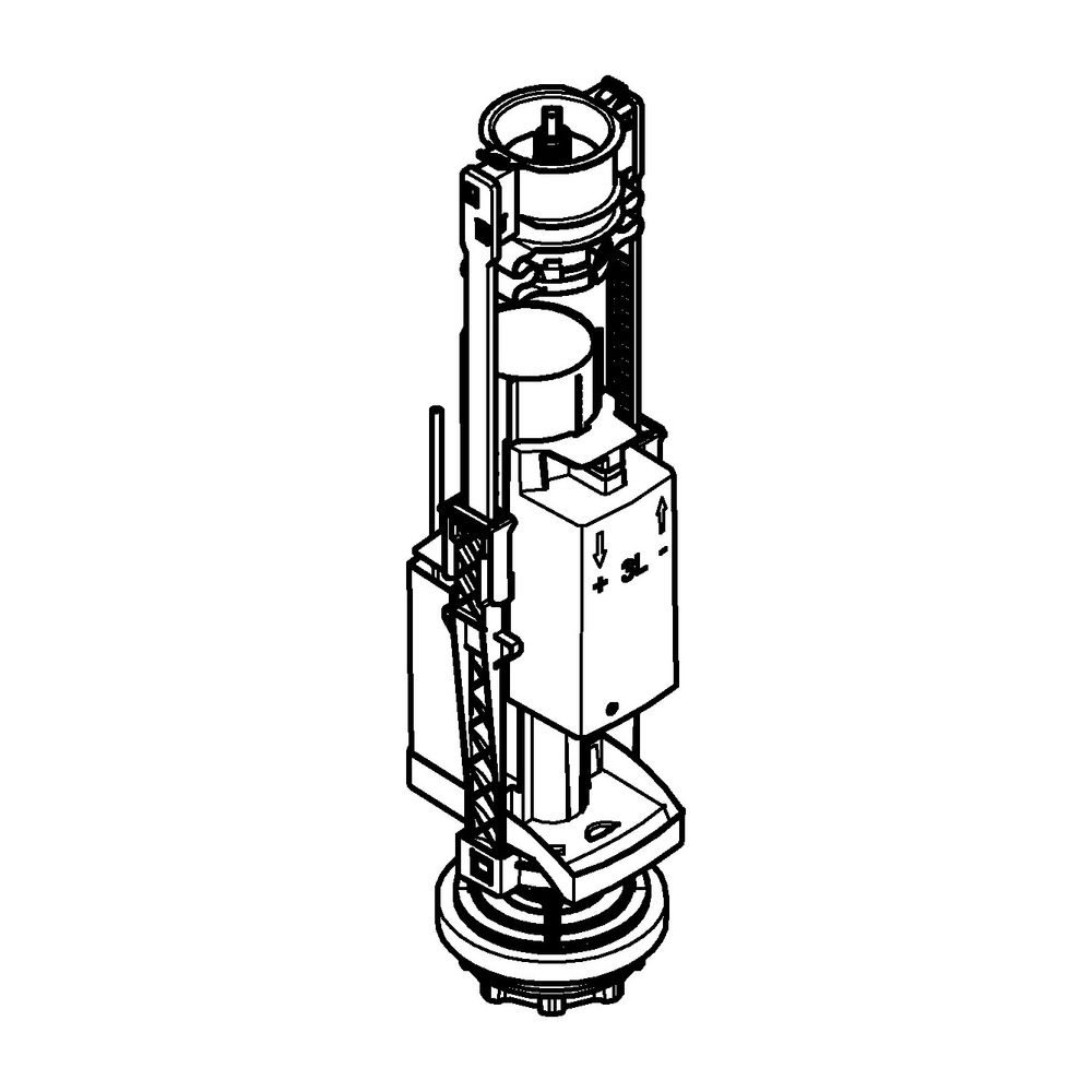 Grohe Ablaufventil für Aufputz-Spülkästen 49539000 4005176519765... GROHE-49539000 4005176519765 (Abb. 2)