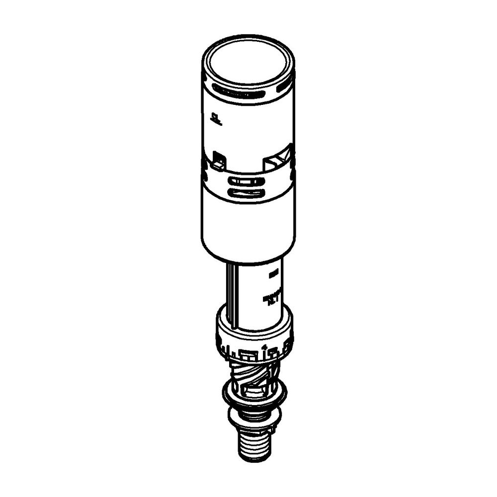 Grohe Füllventil 49540000 für Aufputz-Spülkästen mit Anschluss von unten... GROHE-49540000 4005176519772 (Abb. 2)