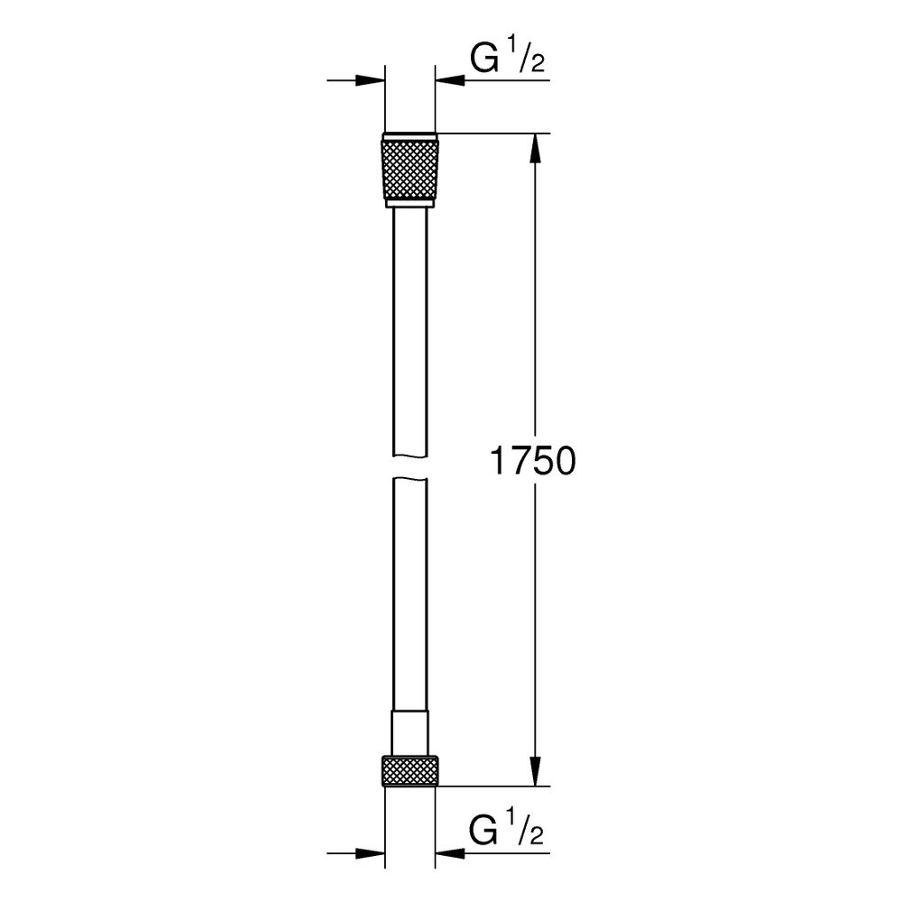 Grohe, Silverflex, Brauseschlauch, 175cm, TwistStop, Warm Sunset, 28388DA1... GROHE-28388DA1 4005176775406 (Abb. 3)