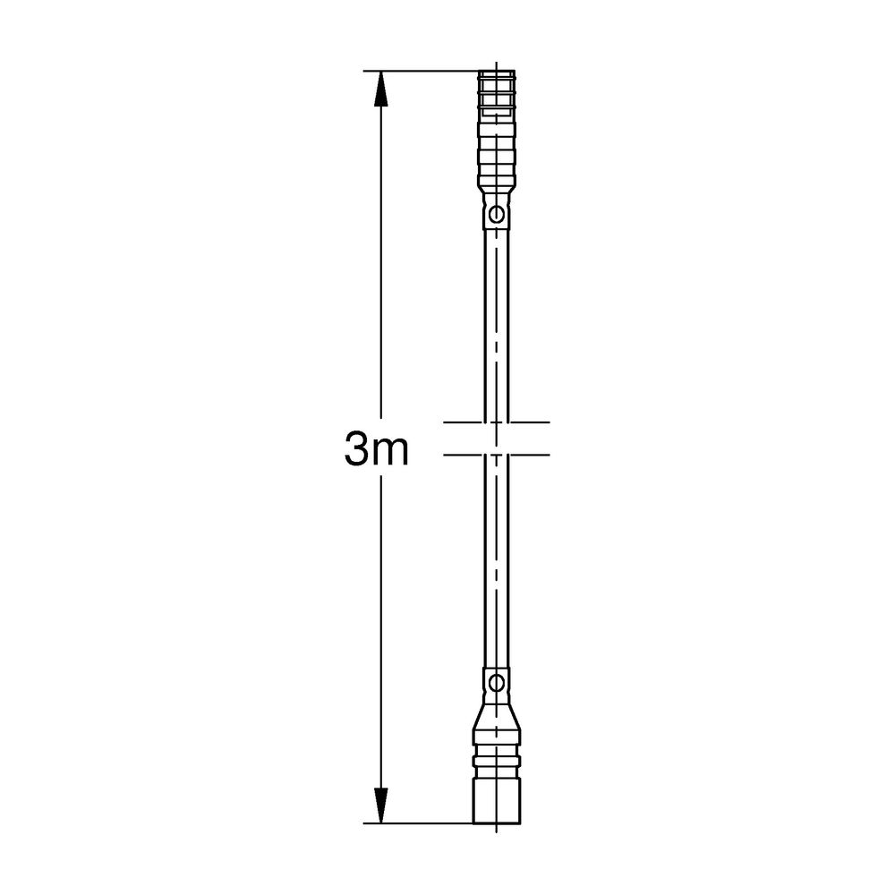 Grohe Verlängerungskabel Strom 3m, 36340000... GROHE-36340000 4005176911385 (Abb. 4)