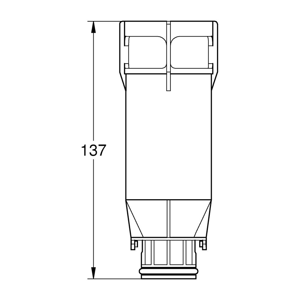 Grohe Verlängerung für Servo-Ablaufventil, 42689000... GROHE-42689000 4005176268731 (Abb. 3)