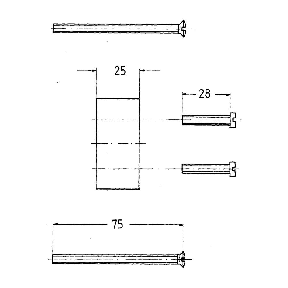 Grohe Verlängerungsset, 25mm, 1/2", Chrom, 46119000... GROHE-46119000 4005176009167 (Abb. 2)