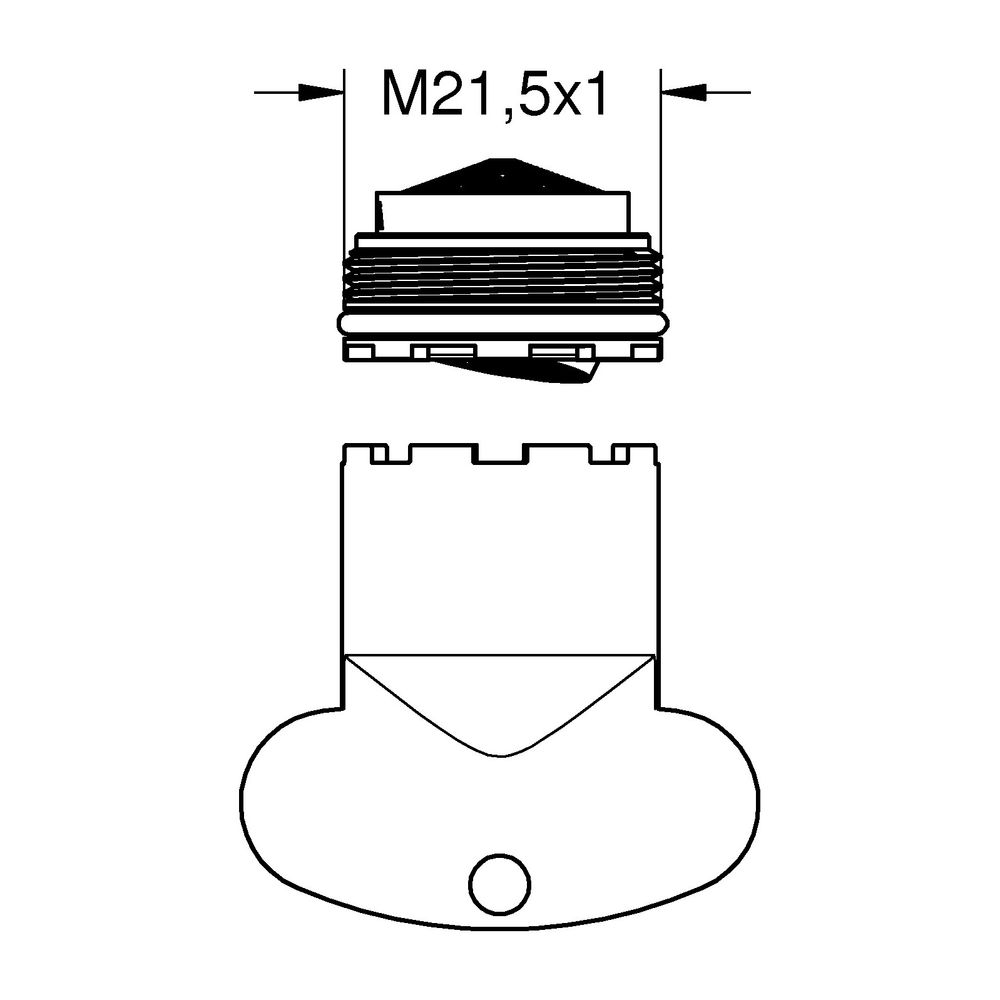 Grohe Mousseur, integriert, 13,5-15,0l/min bei 3 bar, 48271000... GROHE-48271000 4005176325526 (Abb. 4)