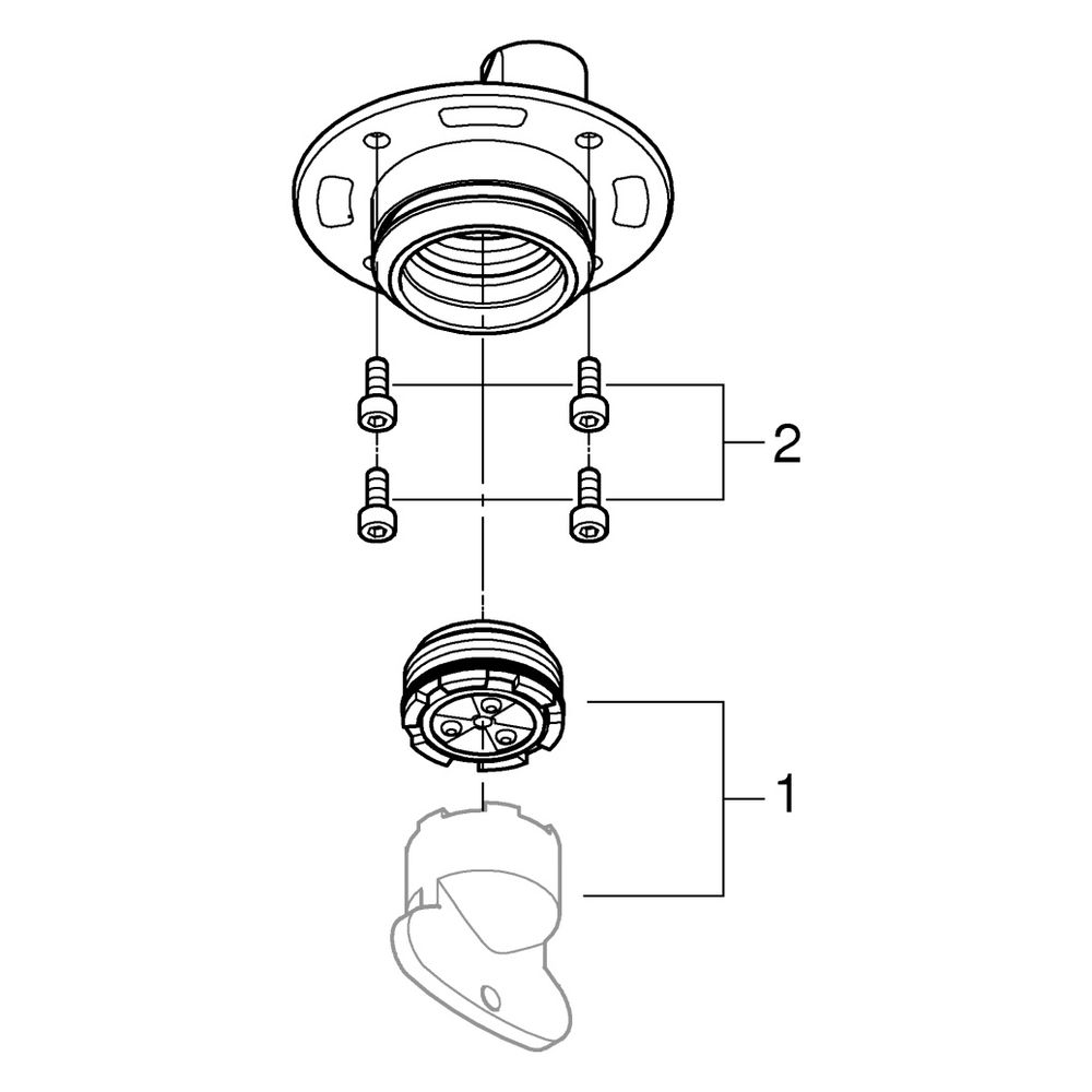 Grohe Strahlbildner Rainshower Aqua Mist, Strahlart Drizzle Spray (Nebeldüsen), ohne Ei... GROHE-26735000 4005176644610 (Abb. 7)