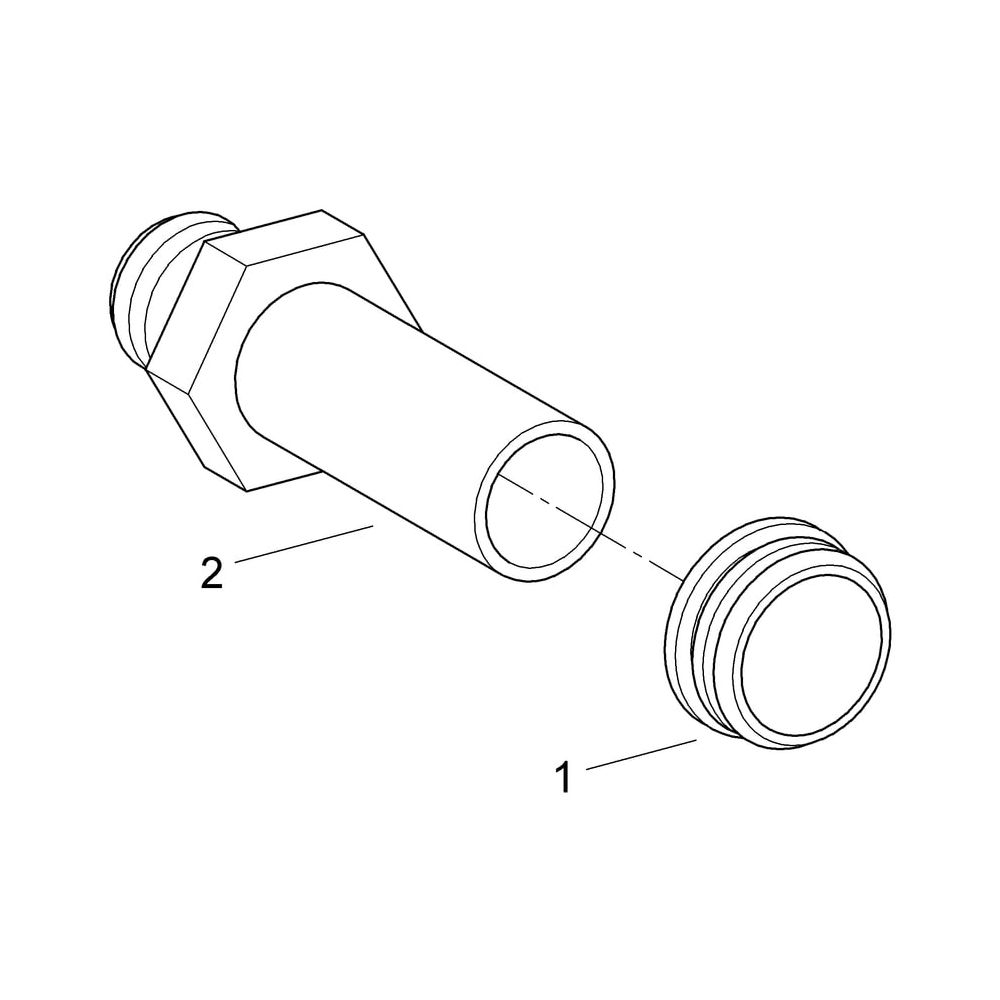 Grohe Einlaufgarnitur, DN 15, für Urinalbecken, Eingang von hinten, Verbinder D 33,5-38... GROHE-37044000 4005176160776 (Abb. 5)