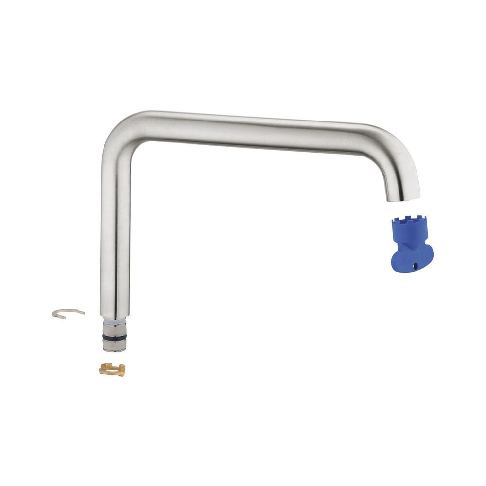 Grohe L-Auslauf supersteel 13376DC0 4005176351211... GROHE-13376DC0 4005176351211 (Abb. 1)