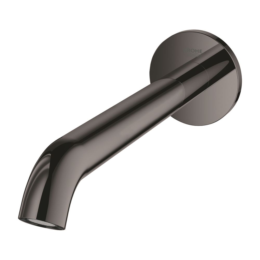 Grohe Essence Wanneneinlauf Wandmontage Hard Graphite, Außengewinde 1/2", Ausladung 230... GROHE-13449A01 4005176695162 (Abb. 1)