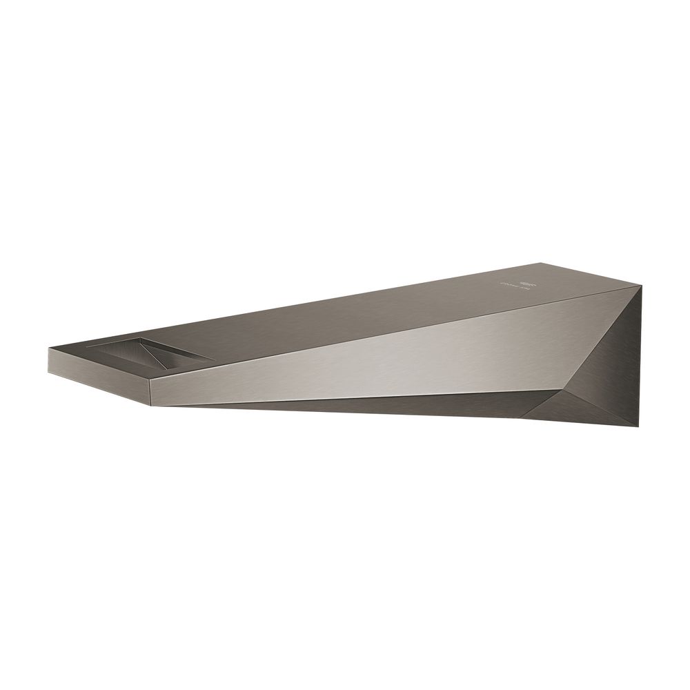Grohe Allure Brilliant Wanneneinlauf Hard Graphite gebürstet, Wandmontage, Ausladung 16... GROHE-13485AL0 4005176756610 (Abb. 2)