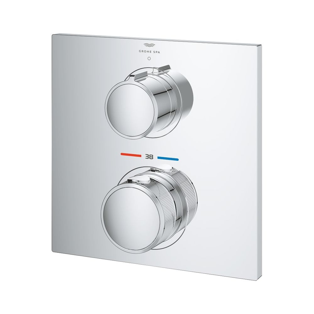 Grohe Allure Thermostat mit 1 Absperrventil chrom 19380002... GROHE-19380002 4005176513190 (Abb. 4)