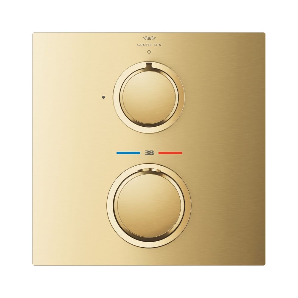 Grohe Allure Thermostat mit 1 Absperrventil cool sunrise gebürstet 19380GN2... GROHE-19380GN2 4005176513015 (Abb. 2)