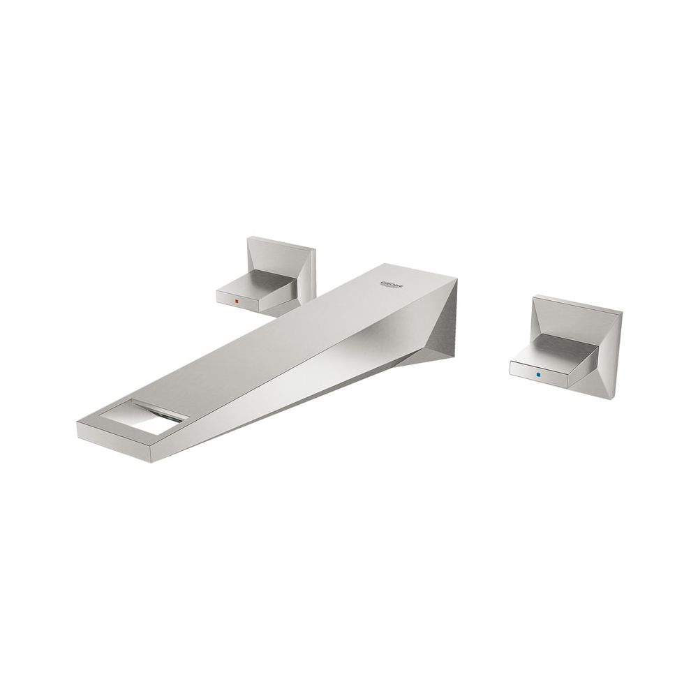 Grohe Allure Brilliant 3-Loch-Waschtischbatterie 1/2" supersteel 20348DC0... GROHE-20348DC0 4005176490309 (Abb. 1)