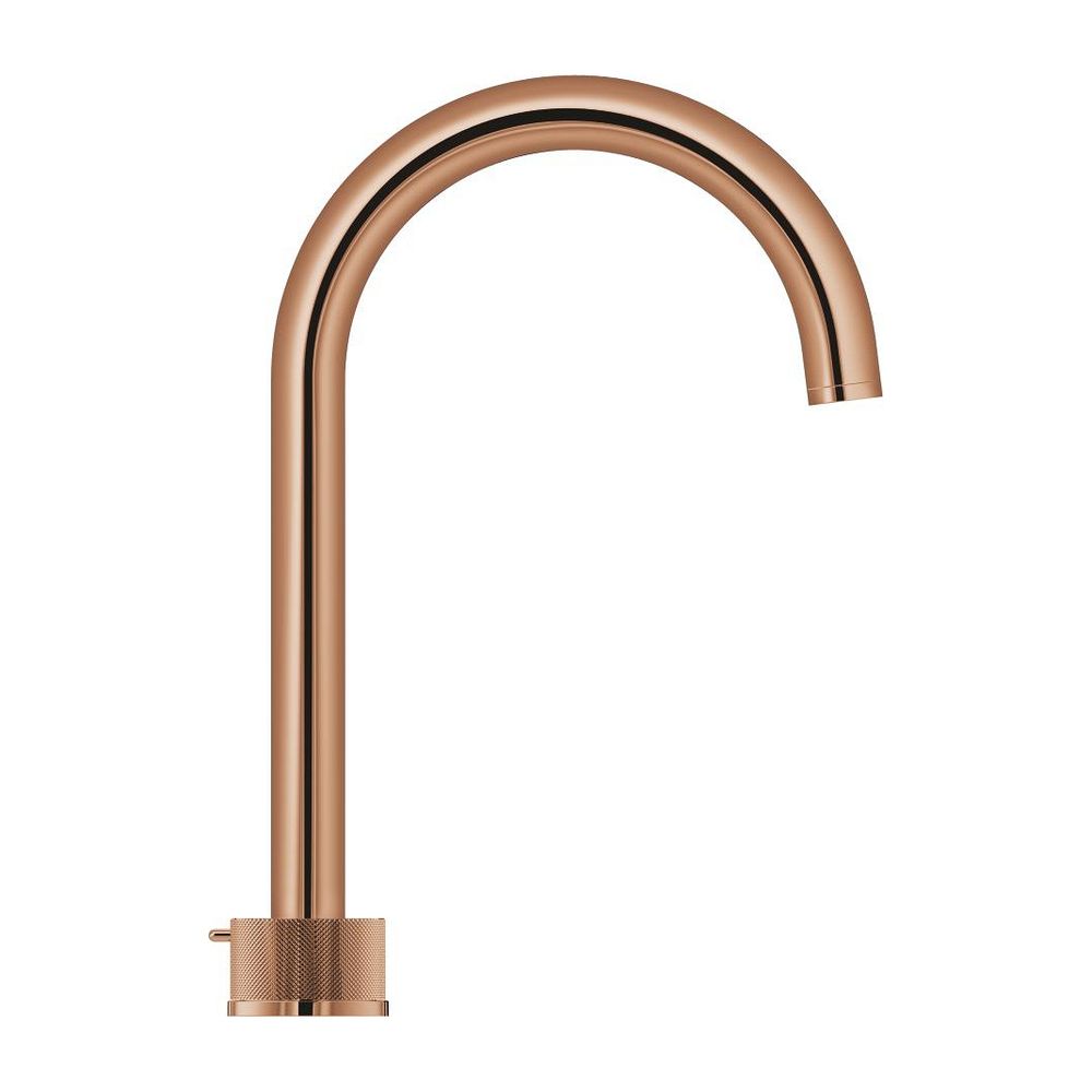 Grohe Atrio PC 3-Loch-Waschtischbatterie Warm Sunset Knopfbetätigung, Zugstangen-Garnit... GROHE-20595DA0 4005176511172 (Abb. 2)