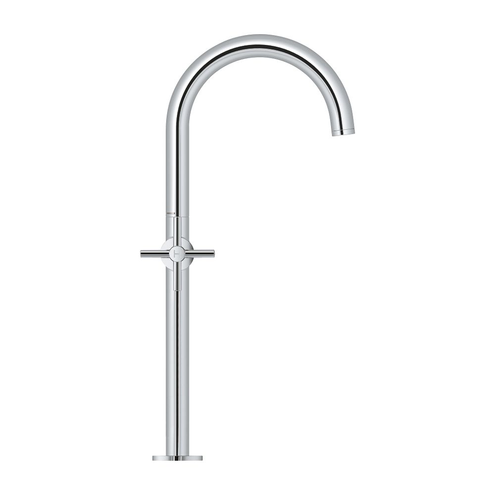 Grohe Atrio Waschtisch-Einlochbatterie 1/2" XL-Size, Chrom, mit Kreuzgriff, für freiste... GROHE-21149000 4005176762017 (Abb. 1)